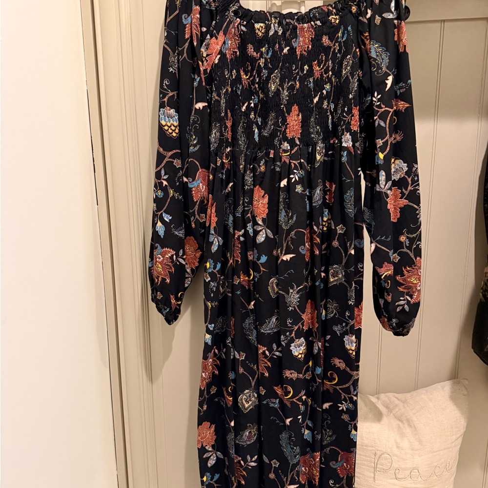Mille Floral Long Sleeve Maxi Dress